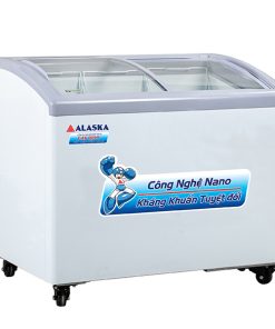 Tủ đông bày hàng kính cong ALASKA KC-210