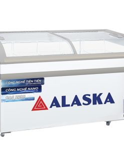 Tủ đông bày hàng kính cong ALASKA KC-395